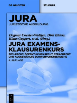 cover image of JURA Examensklausurenkurs